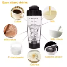 Automatic Mixing Protein Shaker (600ML)