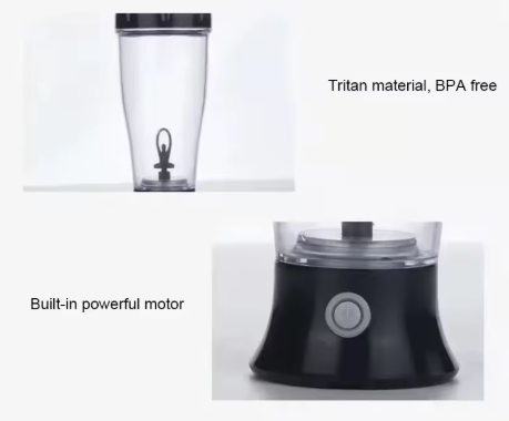Automatic Mixing Protein Shaker (350ML)